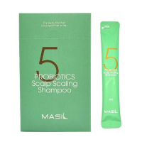 Глубокоочищающий шампунь с пробиотиками Masil 5 Probiotics Scalp Scaling Shampoo 8ml