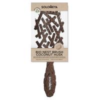 Расческа био для волос из кокосового волокна Solomeya Bio Nest Brush Coconut Husk