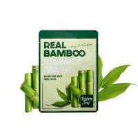 Тканевая маска для лица с экстрактом бамбука Farm Stay Real Bamboo Essence Mask