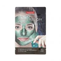 Успокаивающая маска-пилинг Purederm Galaxy Green Peel-Off Mask