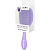 Расческа для сухих и влажных волос аромат лаванды Solomeya Wet Detangler Brush Cushion Lavender